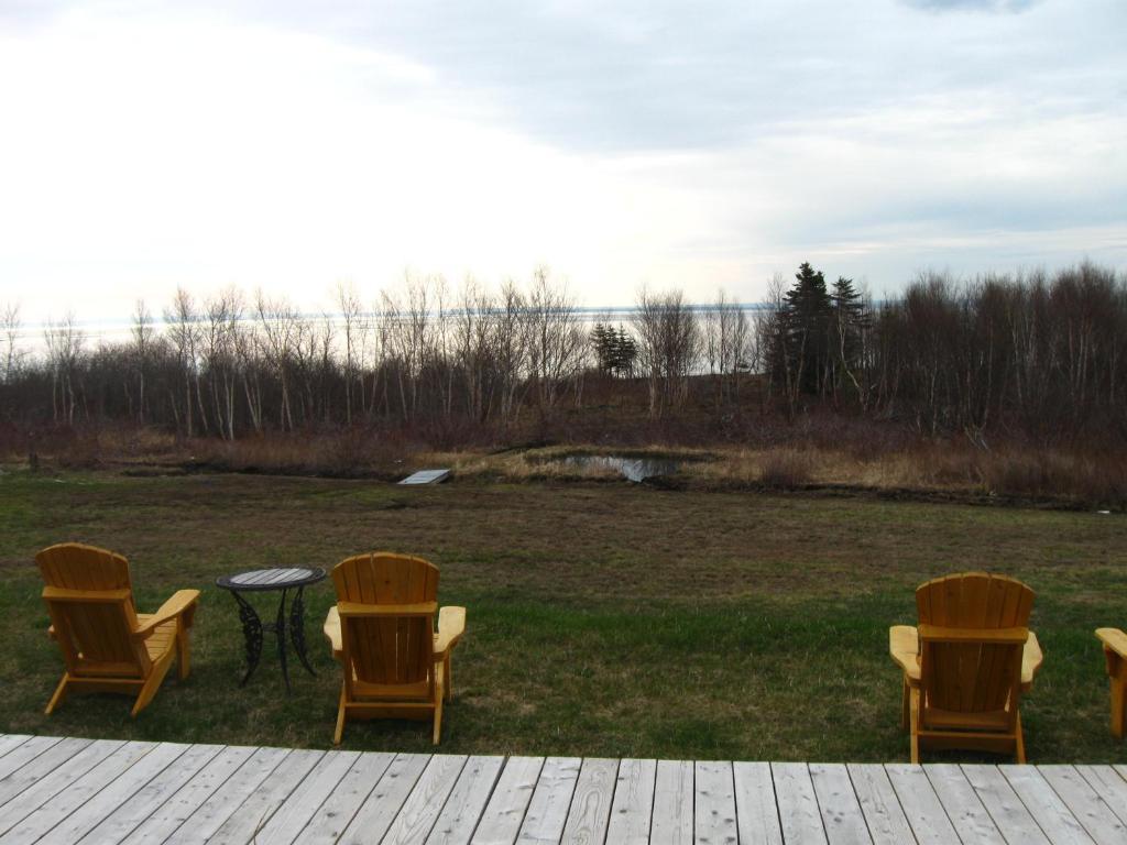 Motel De La Pointe Aux Bouleaux Baie-Sainte-Catherine Pokój zdjęcie