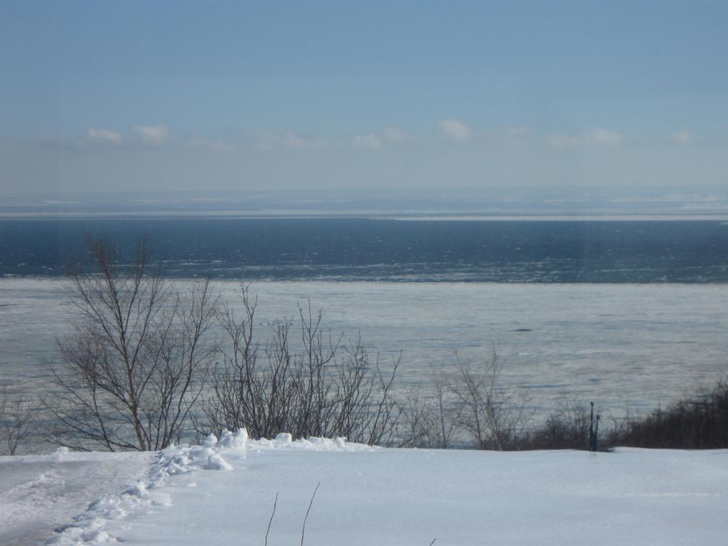 Motel De La Pointe Aux Bouleaux Baie-Sainte-Catherine Zewnętrze zdjęcie